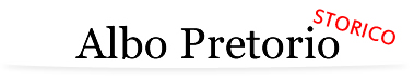 Albo Pretorio